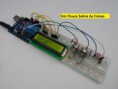 Projeto Arduino com display LCD, sensor de temperatura e sensor de luminosidade.